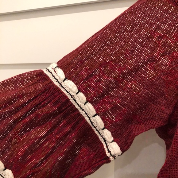 🦄SOLD🦄 Vineet Bahl | Nisha Peasant Top - Picture 7 of 14